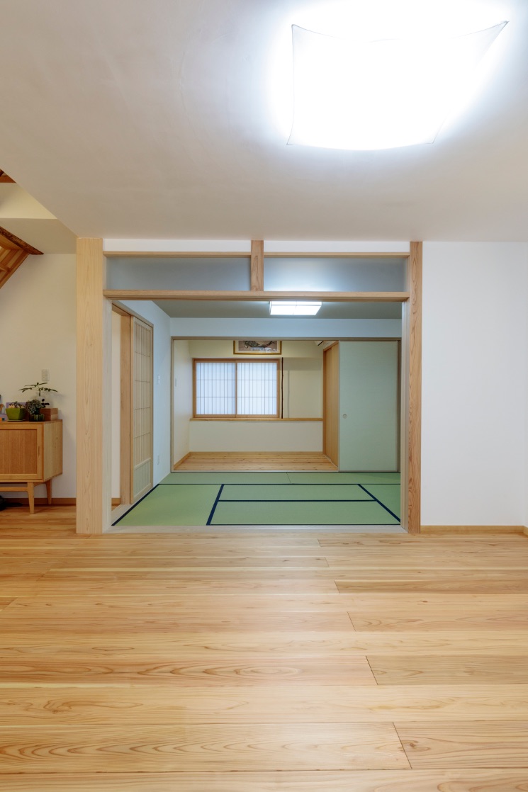広島の家 戸建 リフォーム リノベーション事例 広島市 和風建築に和モダンの要素をプラスした店舗併用住宅
