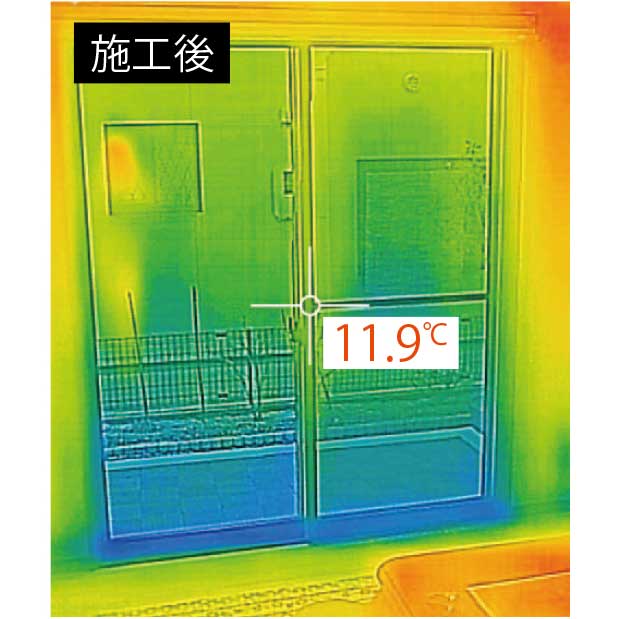 サーモカメラで一目瞭然