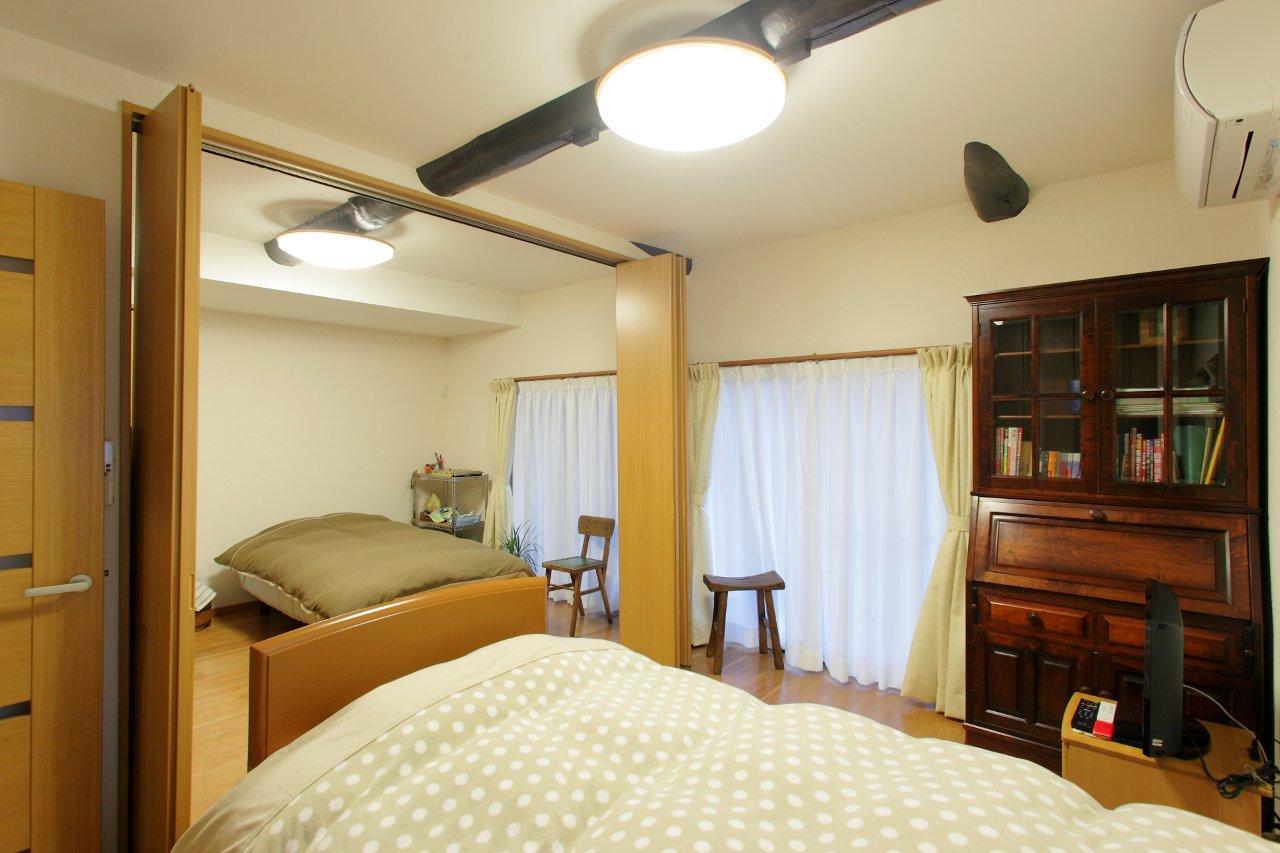 広島市|二間を有効活用できる寝室へのリフォーム 画像