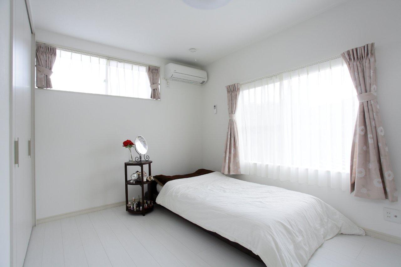 呉市|和室から真っ白な寝室へのリフォーム 画像