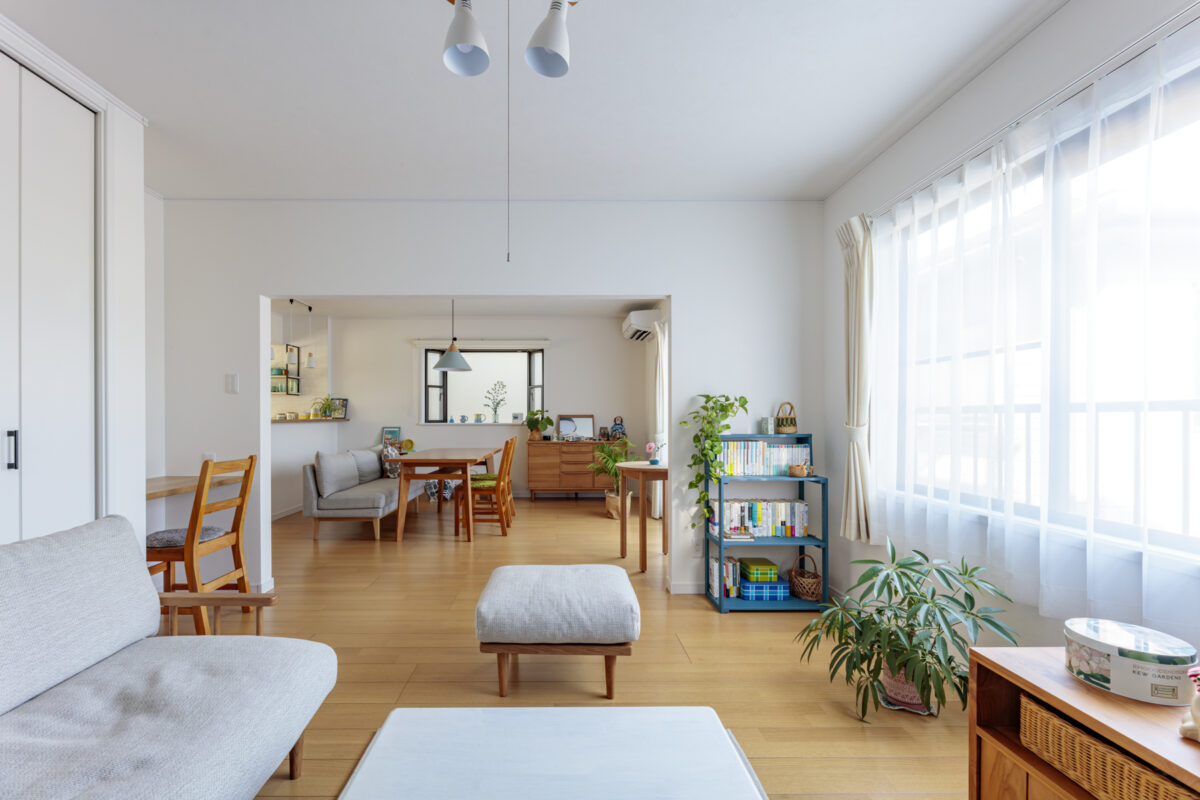 広島市|築33年|家具が映える大人の北欧スタイル
