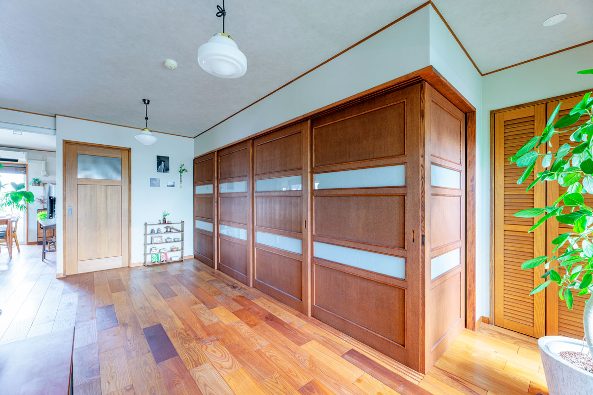 閉じて開いてマルチに使える空間