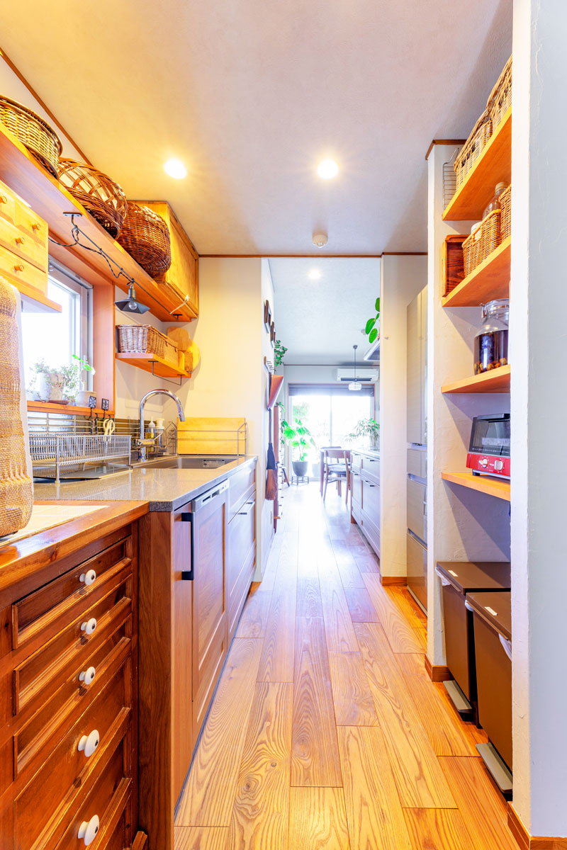 回遊できる動線にレイアウト