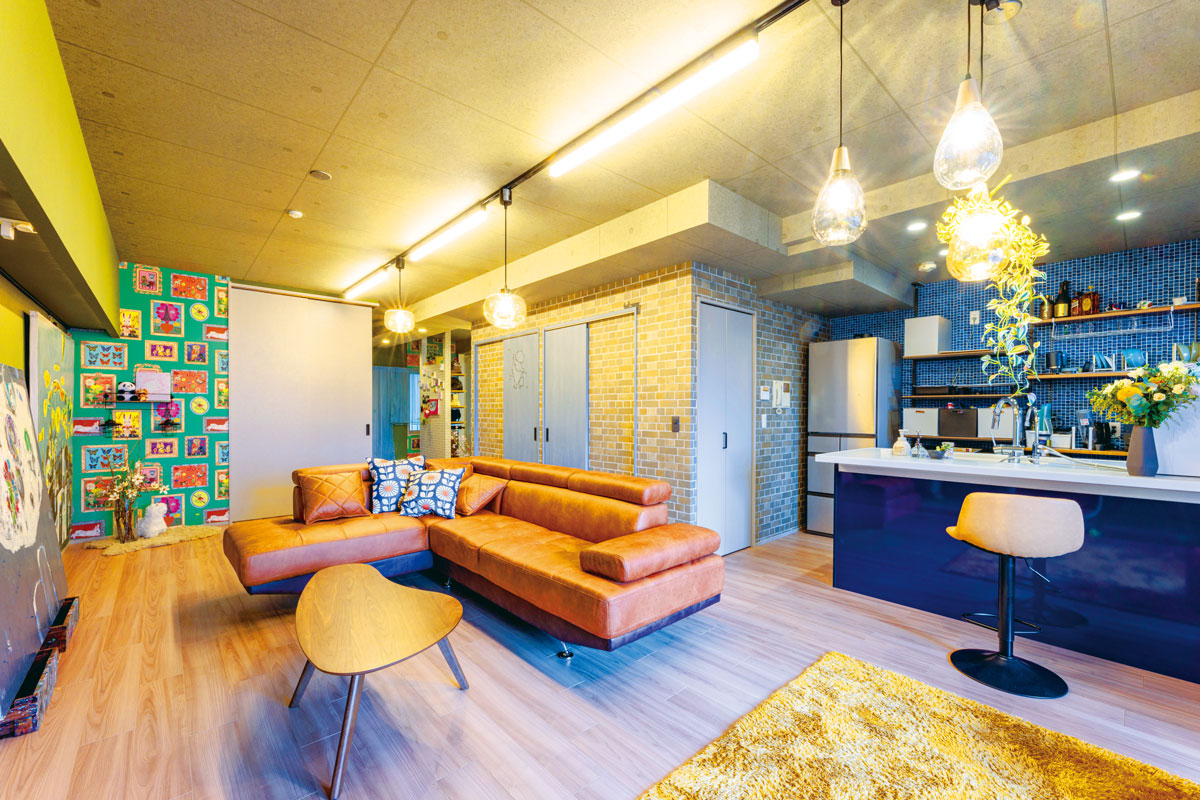 大切な絵と好きな物に囲まれる住まいへ｜広島市-築25年