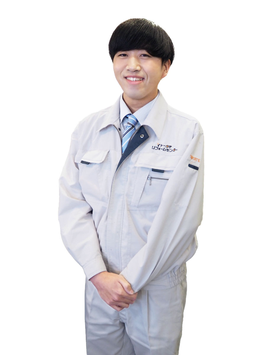 建築部　浴長亮平さん