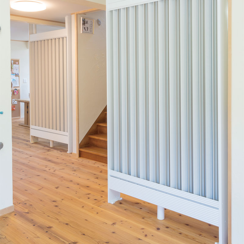 無風・無音の冷暖房システム