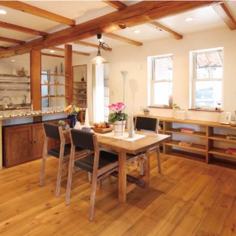 自然素材の家づくり