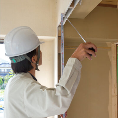 有資格者が対応する現場管理