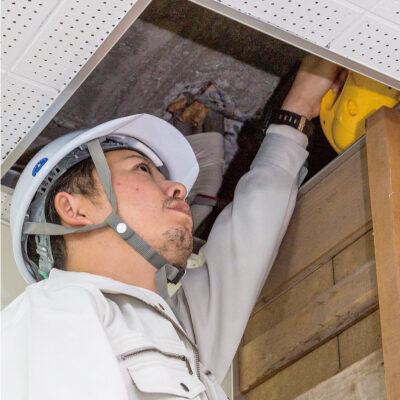 工事の技術力&素早い対応